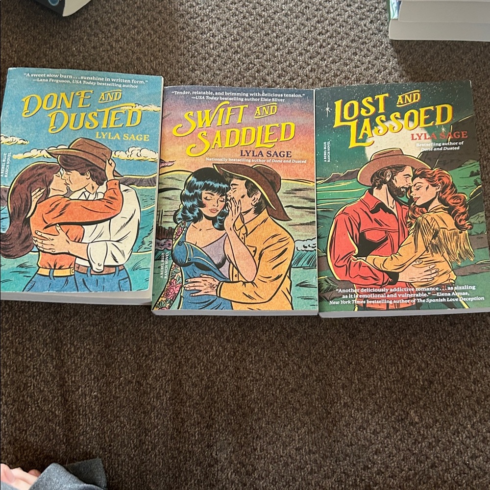 Lyla Sage Book Bundle Signed
